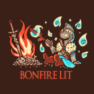 Cute Bonfire Lit