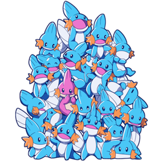 A Pile of Mud Fish