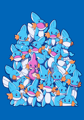 A Pile of Mud Fish
