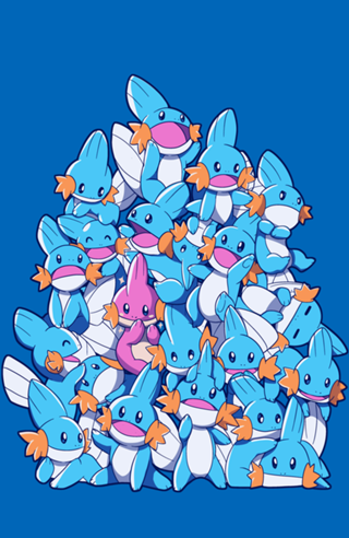 A Pile of Mud Fish