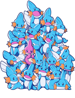 A Pile of Mud Fish