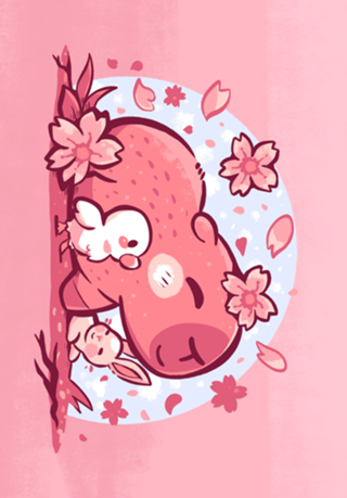 Pink Spring Friends
