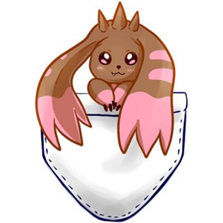 Pocket Pink Bunny