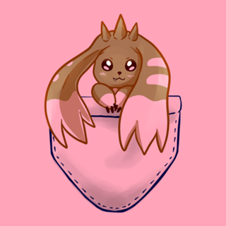 Pocket Pink Bunny
