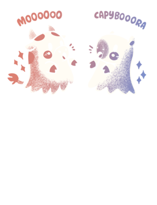 Spooky Capy and Cow