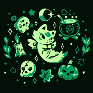 Green Halloween Vibes