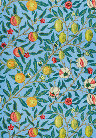 William Morris's Four fruits (1862)