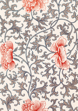Flower pattern - Chinese Ornament by Owen Jones