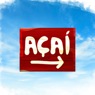 Placa de Açaí