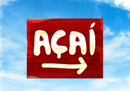 Placa de Açaí