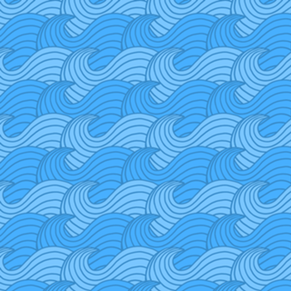 Blue sea Waves