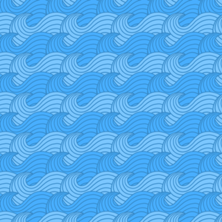 Blue sea Waves