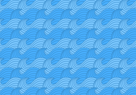 Blue sea Waves