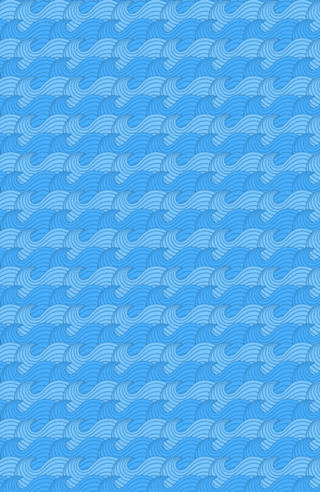 Blue sea Waves