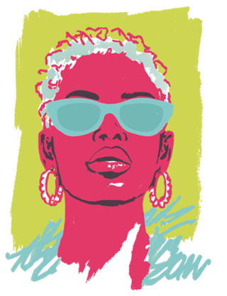 Retrô Pop – Diva Neon em Atitude