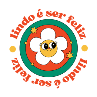 Lindo é ser feliz