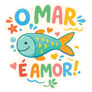 O mar é amor!