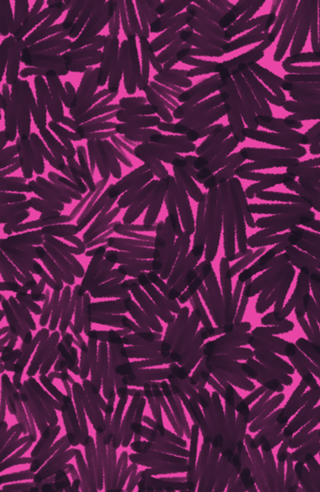 Rabiscos - Rosa e Preto