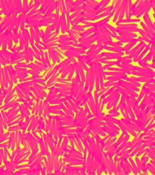 Rabiscos - Amarelo e Rosa