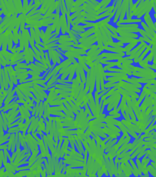 Rabiscos - Azul e Verde
