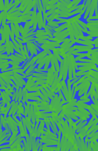 Rabiscos - Azul e Verde