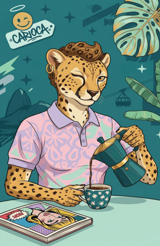 Onça Carioca: Hora do Café & Vibe Rio