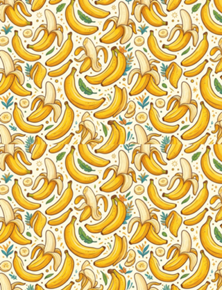 Bananas Retro: Tropical e Divertido