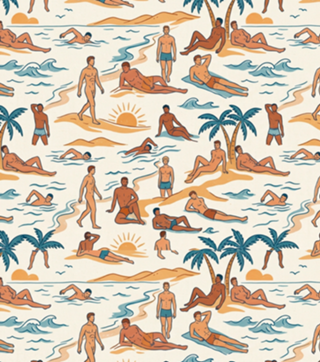 Praia de naturismo: Liberdade Retro