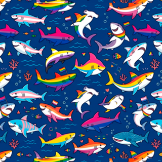 Tubarões do Orgulho: Mar de Diversidade