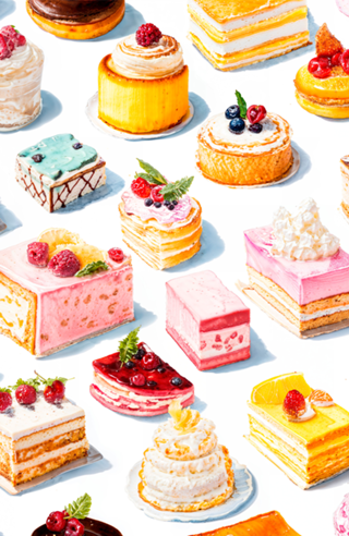 Sweet Treat Parade – Dessert Lovers Collection