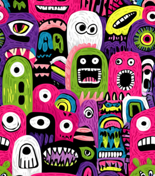 Caos Colorido – Monstrinhos Urbanos