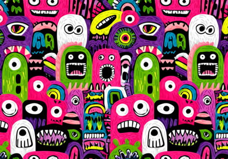 Caos Colorido – Monstrinhos Urbanos