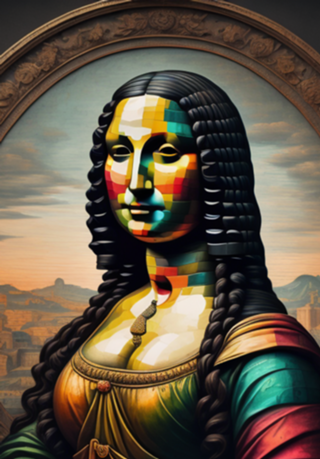 A volta da Monalisa e vangogue