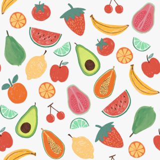 Frutas Tropicais Verão