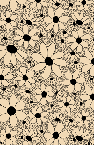 Flores e Bolinhas Orgânico e Vintage