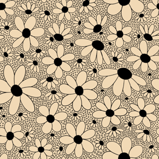 Flores e Bolinhas Orgânico e Vintage