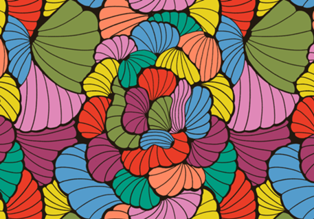 Coral Colorido Zentangle