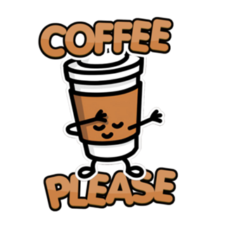 Coffee please - cafe por favor desenho