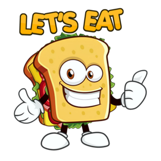 Let's Eat - vamos comer desenho cartoon