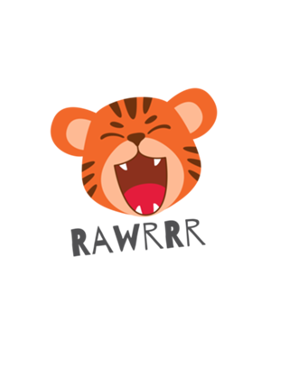 Tigre divertido