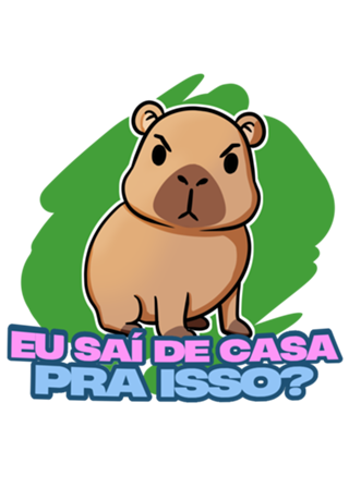 Eu saí de casa pra isso?