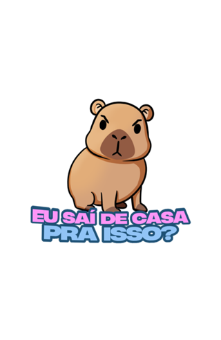 Eu saí de casa pra isso?