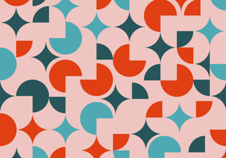 Colortip Geometric Rose