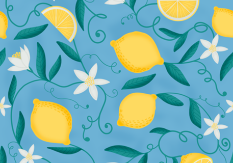 Lemon bloom