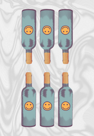 Smile in the bottle