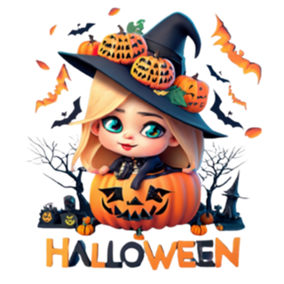 Bruxinha Do Halloween