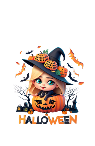 Bruxinha Do Halloween