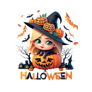 Bruxinha Do Halloween
