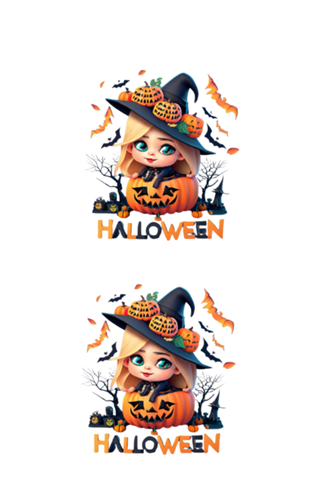 Bruxinha Do Halloween