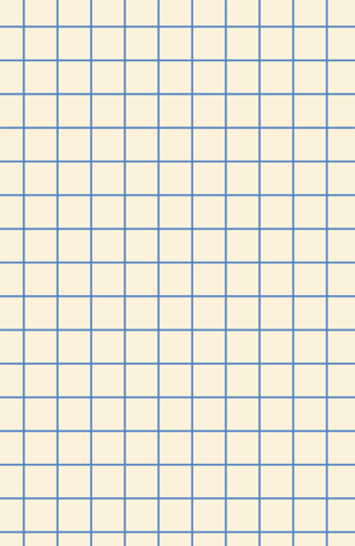 Grid quadrado minimalista - azul e branco